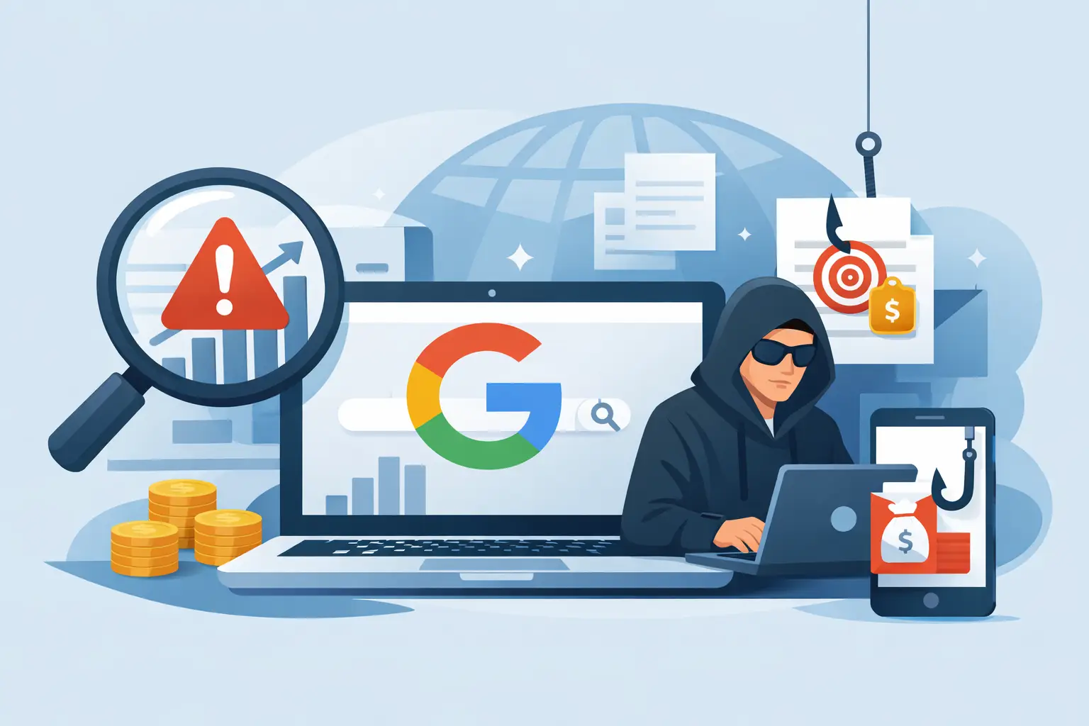 Reconnaître une arnaque au référencement Google