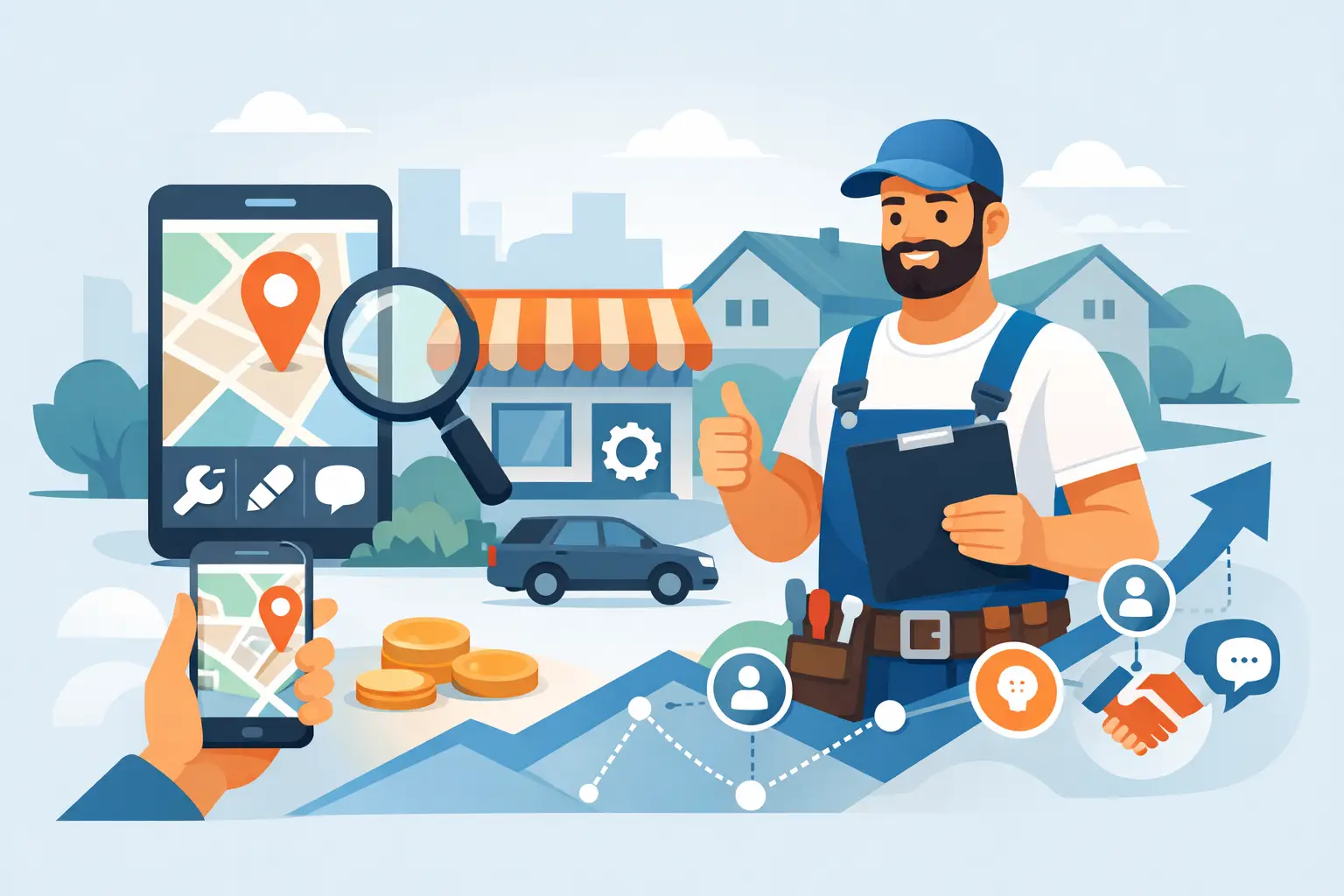 Référencement local artisan pour gagner des clients