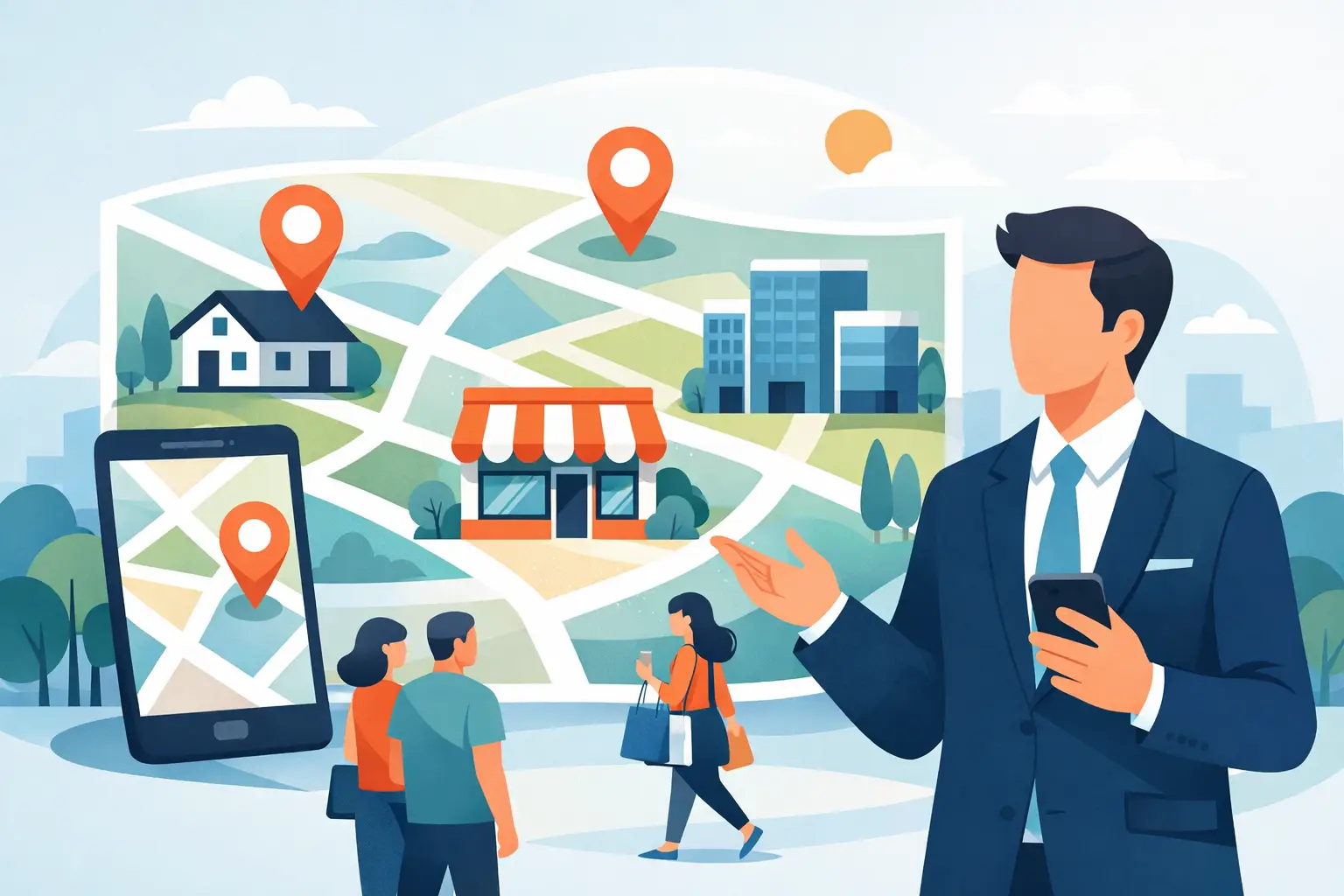 Attirer des clients près de chez moi : le plan local