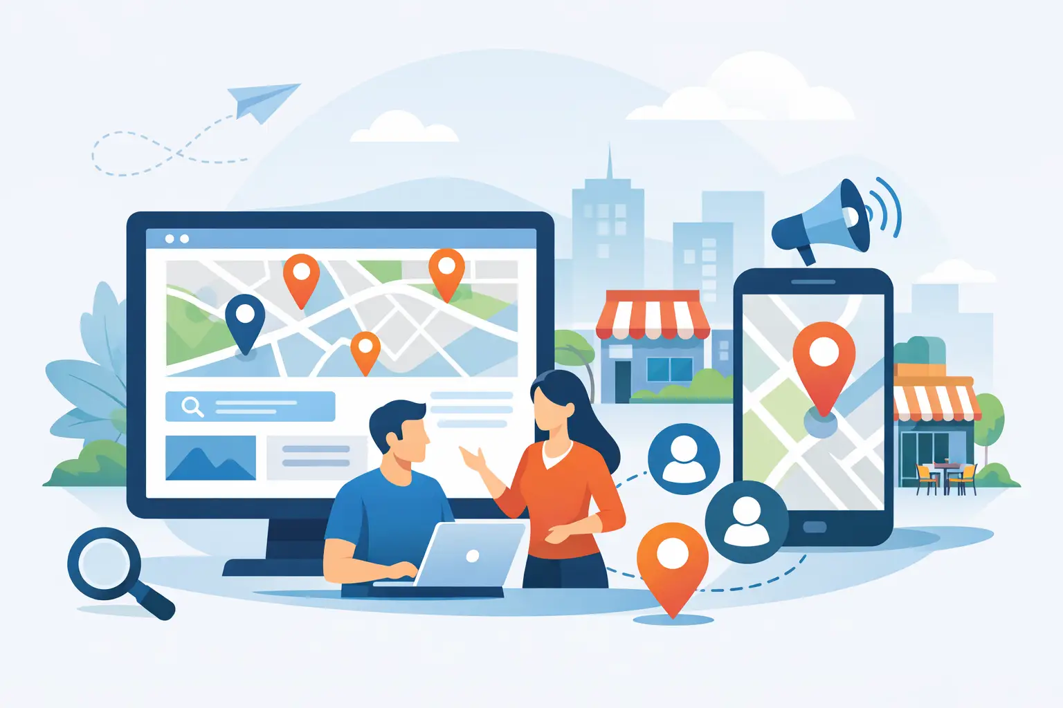 Création site internet : attirez des clients locaux