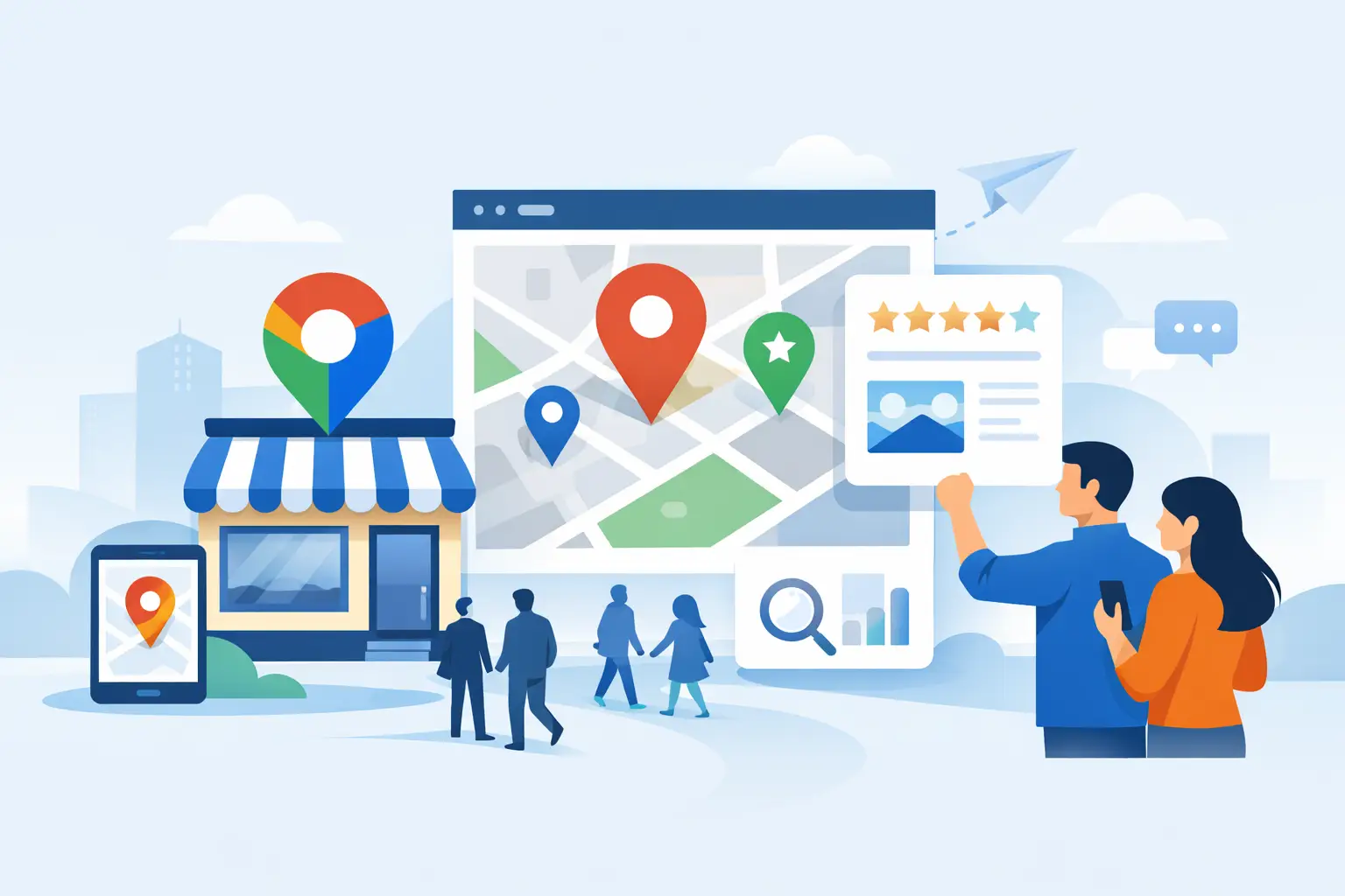 Fiche établissement Google : attirer plus de clients