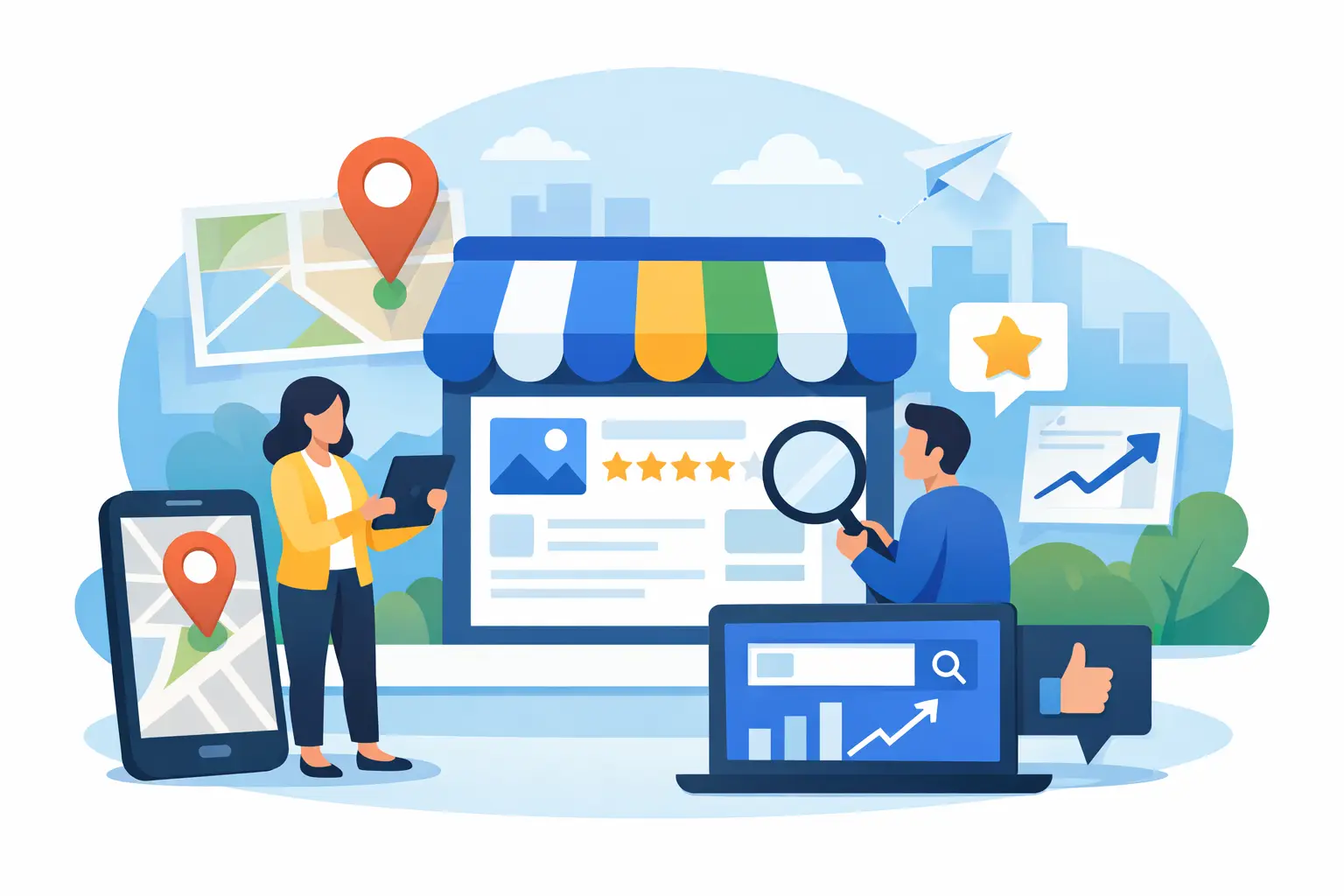Guide fiche Google Business pour être visible