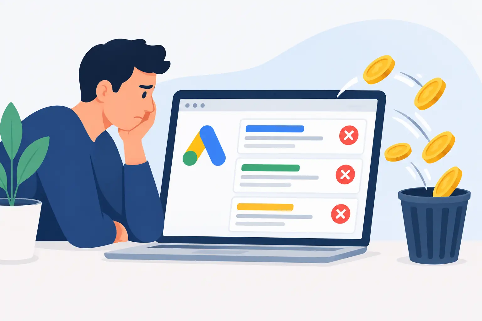 8 erreurs d’annonces Google qui coûtent cher