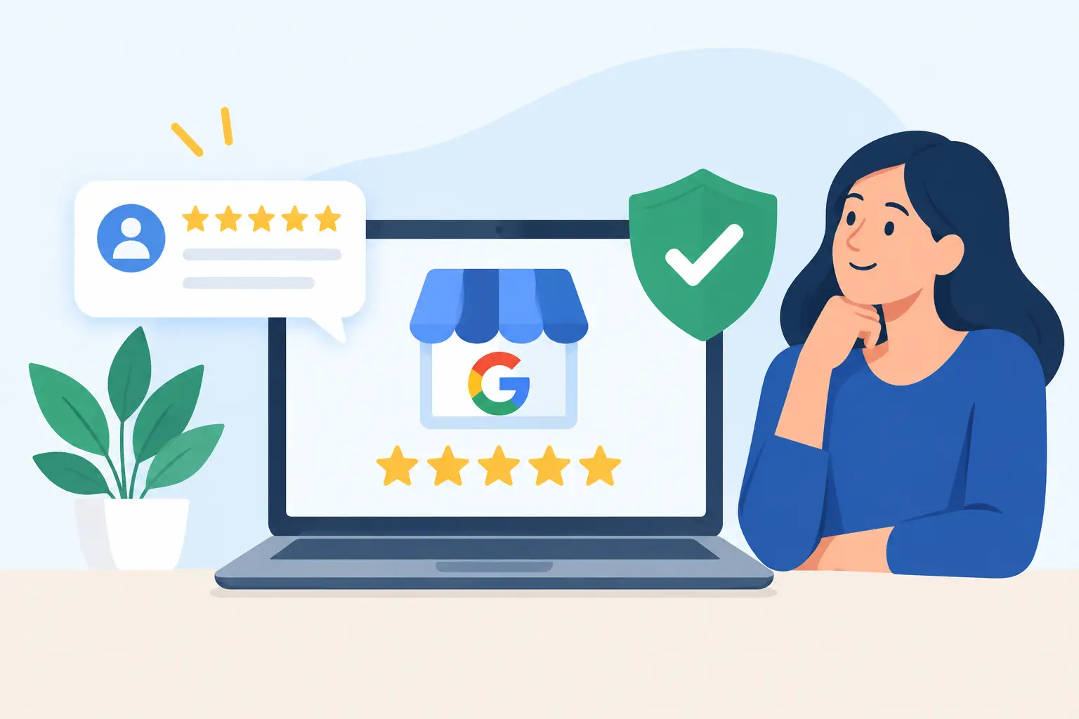 Avis Google commerce : les obtenir sans risque