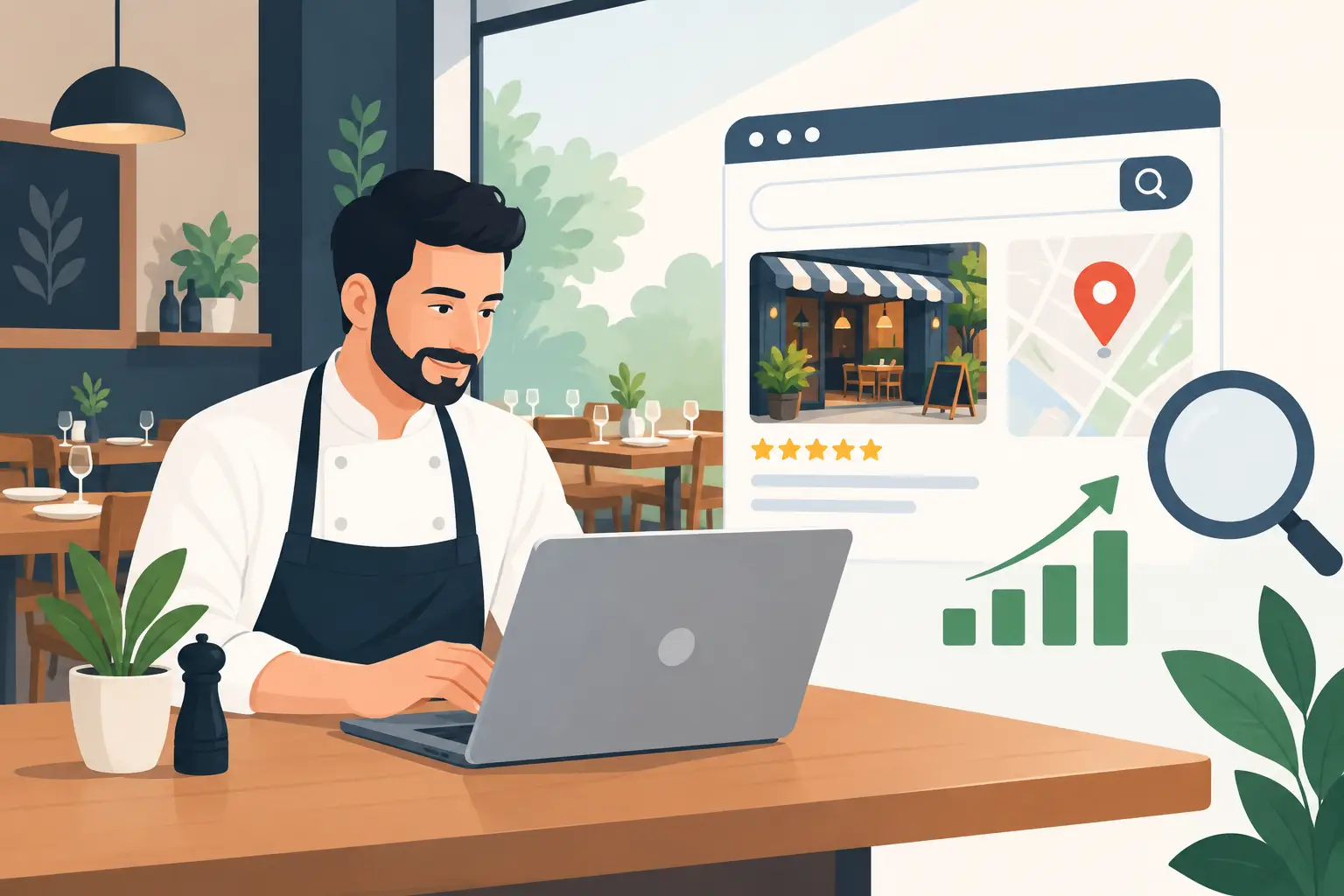 Guide du référencement pour restaurant indépendant
