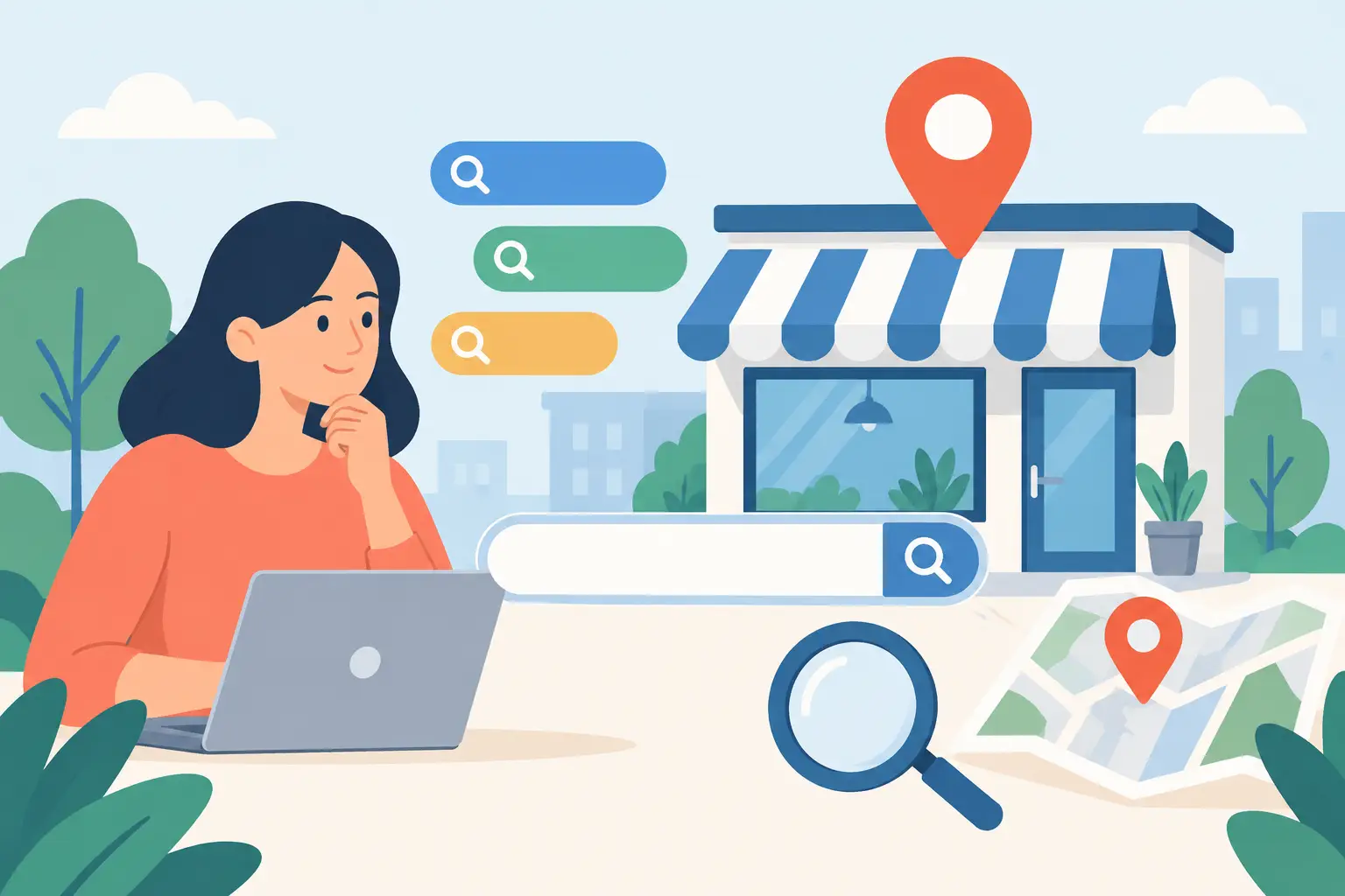 Idées de mots-clés pour votre commerce local